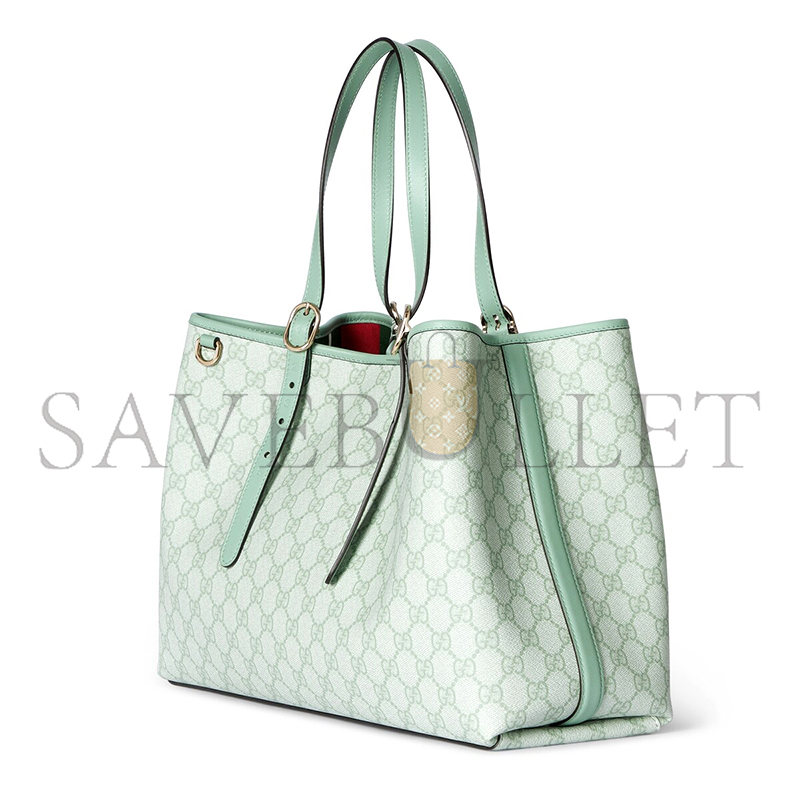 GUCCI GG EMBLEM LARGE TOTE BAG 815213 (38*25*15cm)